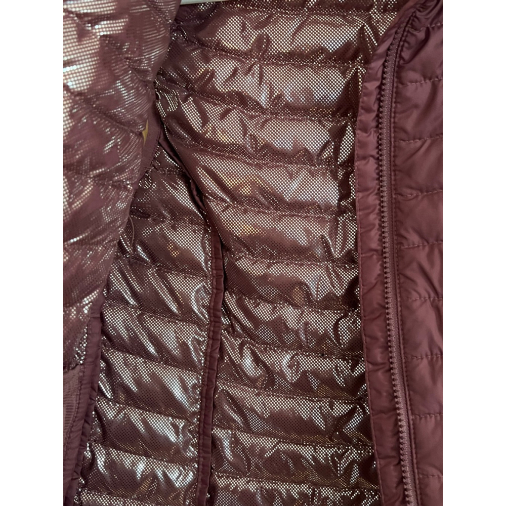 Columbia Maroon Purple Puffer Vest with Pockets Womens Size XS EUC - Picture 5 of 9